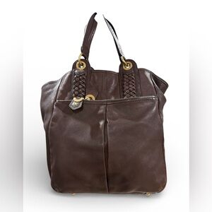 Banana Republic Brown Leather Shoulder Bag